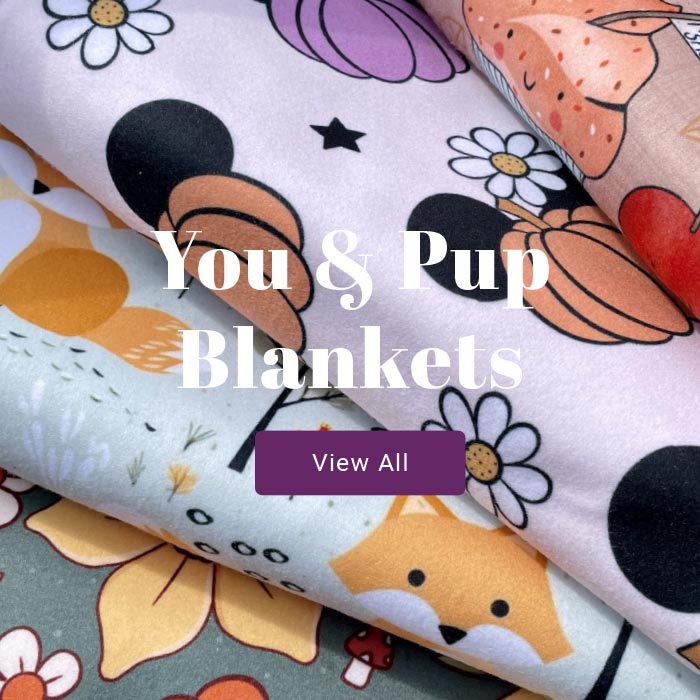 You & Pup Blankets