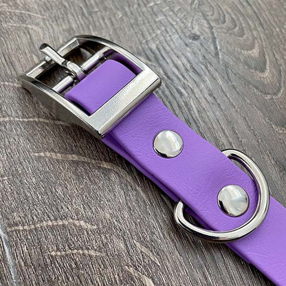 Amethyst Purple Waterproof Dog Collar