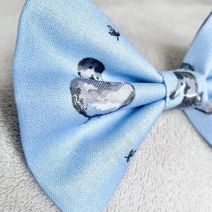 Delilah Duck Blue Dog Bow Tie