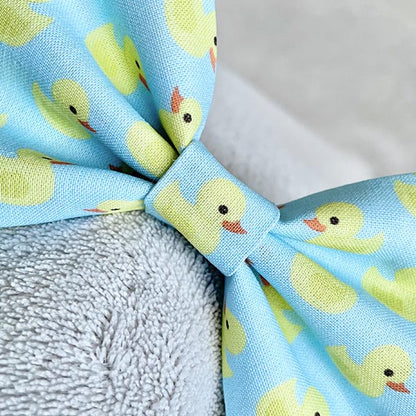 Ducks in a Row Dog Bow Tie