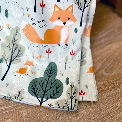 You & Pup Forest Fox Blanket