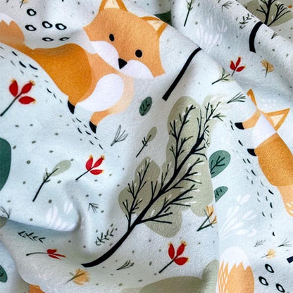 You & Pup Forest Fox Blanket