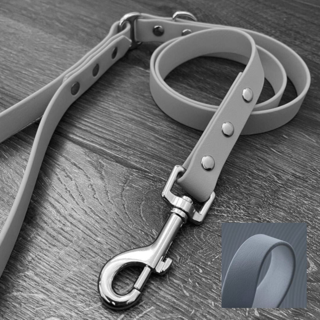 Grey Waterproof Dog Lead