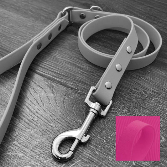 Magenta Pink Waterproof Dog Lead