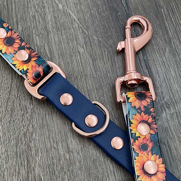 Patterned Waterproof Dog Leads