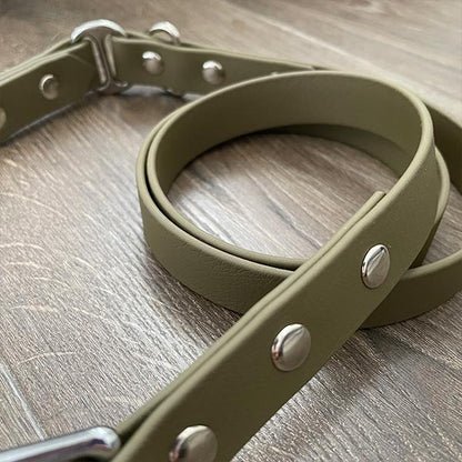 Olive Green Waterproof Dog Lead