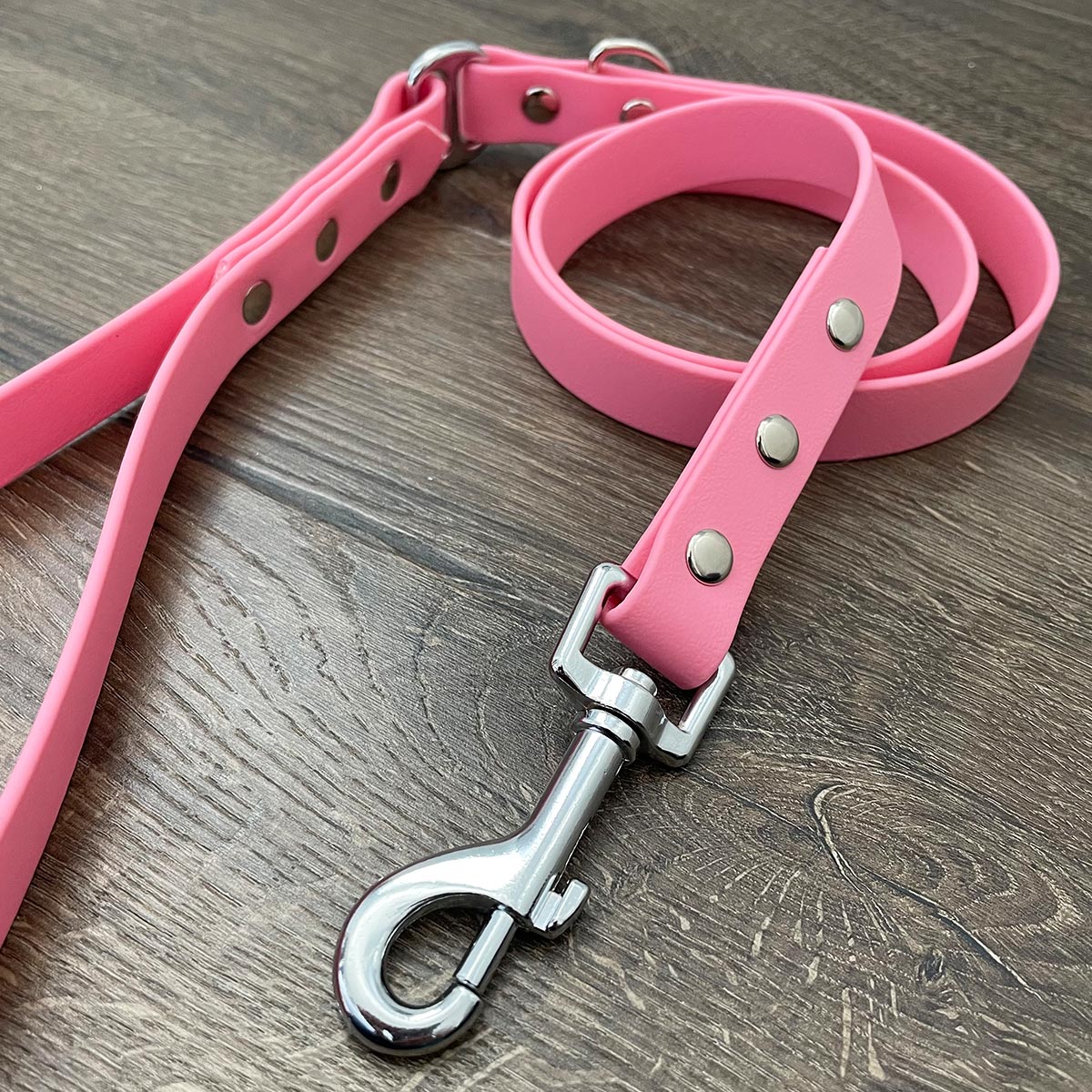 Pastel Pink Waterproof Dog Lead