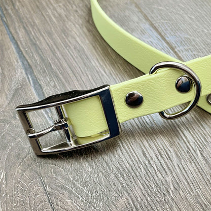 Pastel Yellow Waterproof Dog Lead