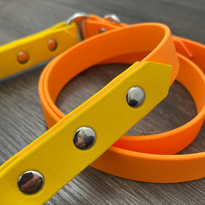 Orange Waterproof Dog Lead