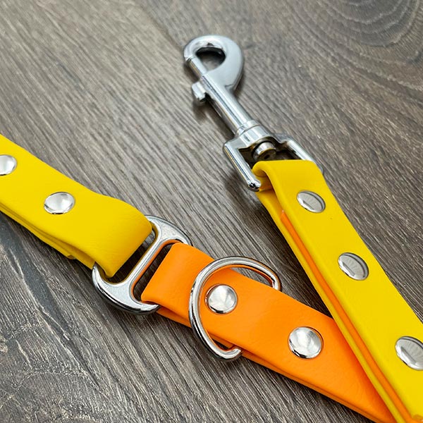 Orange Waterproof Dog Lead