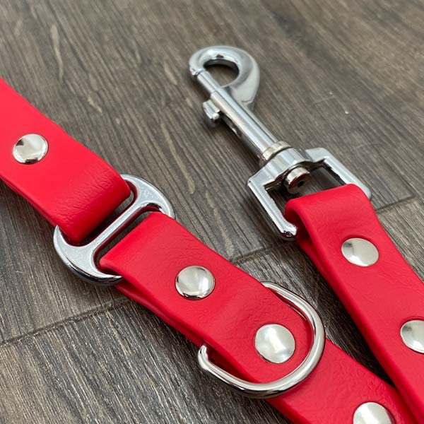 Red Waterproof Dog Lead