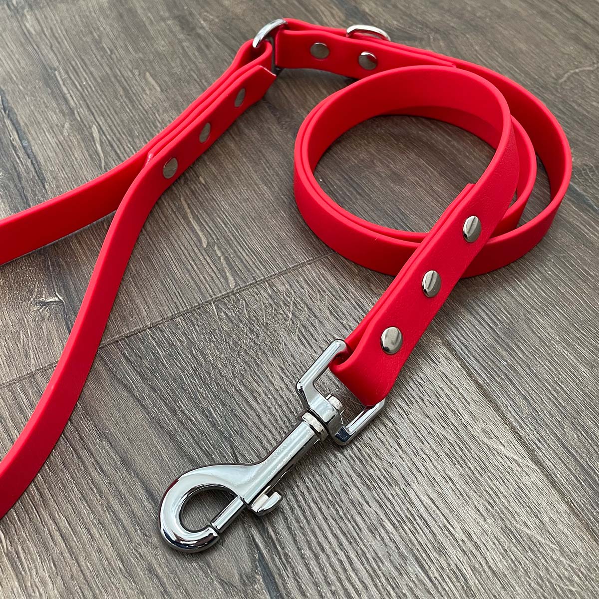 Red Waterproof Dog Lead