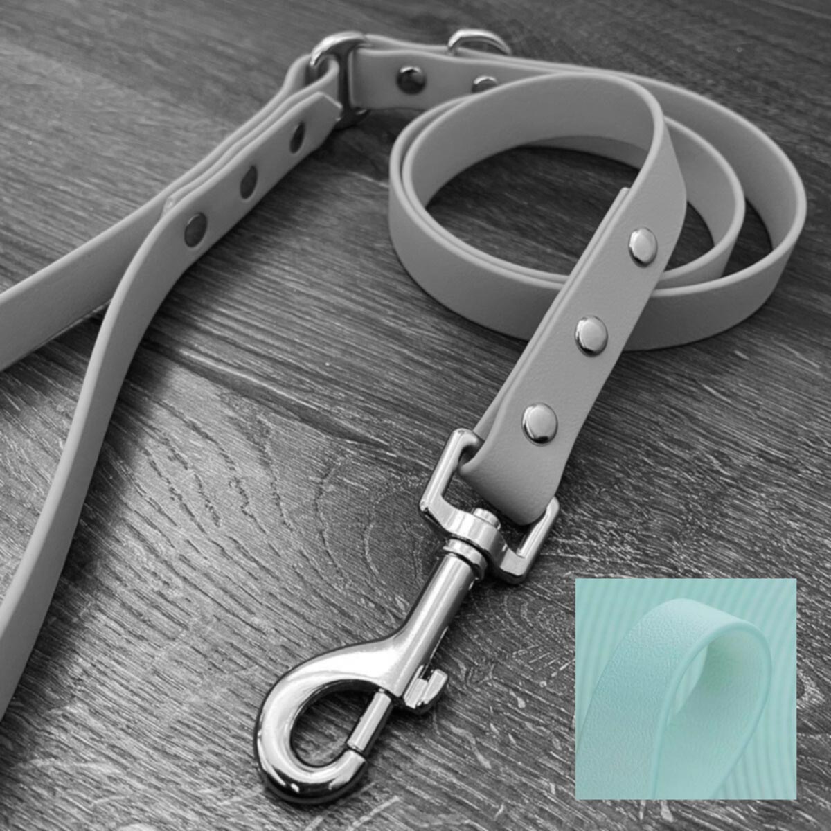 Sage Green Waterproof Dog Lead