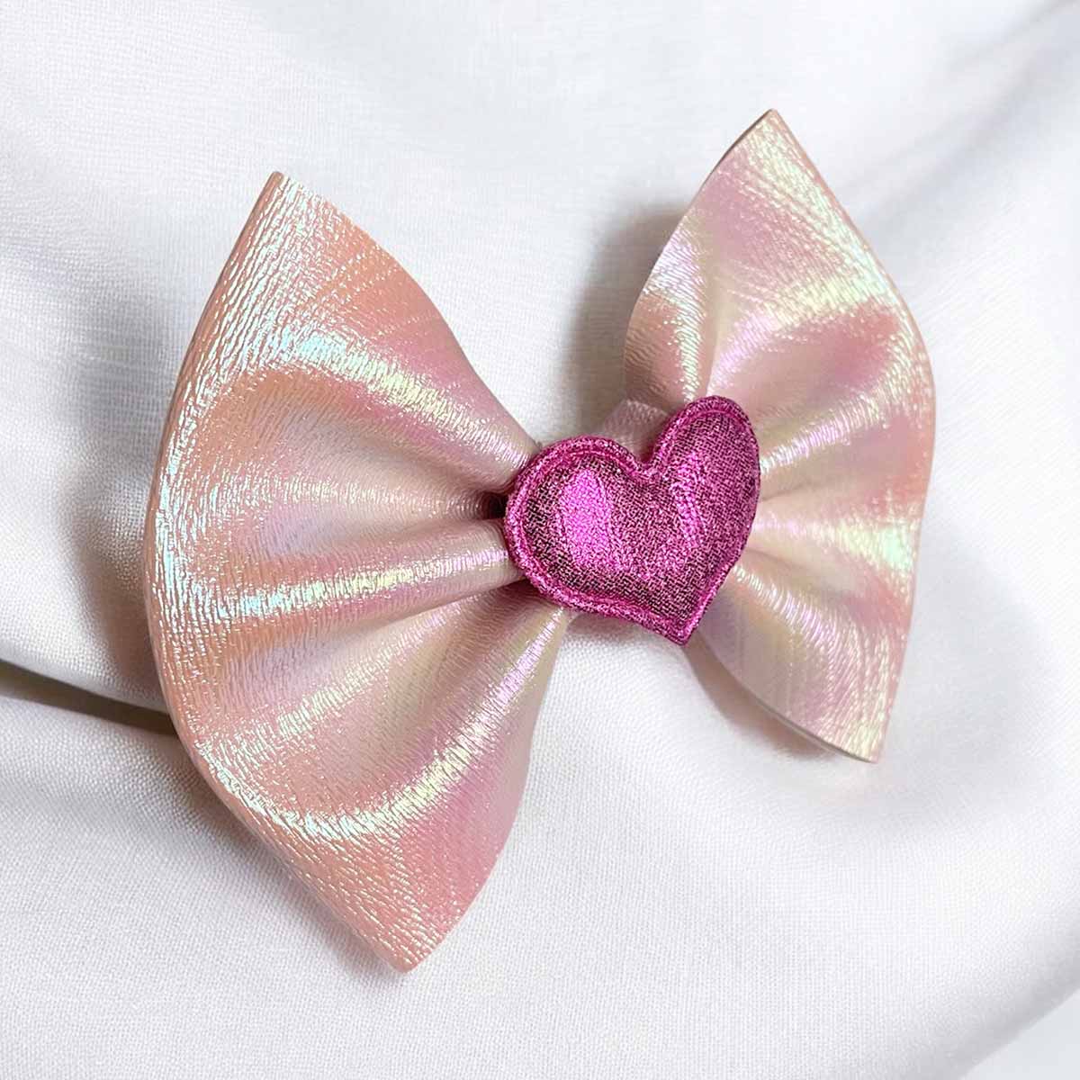 Shimmer and Shine Leatherette Dog Bow Tie