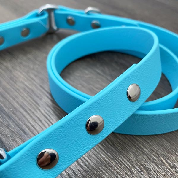 Sky Blue Waterproof Dog Lead