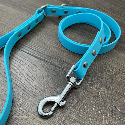 Sky Blue Waterproof Dog Lead