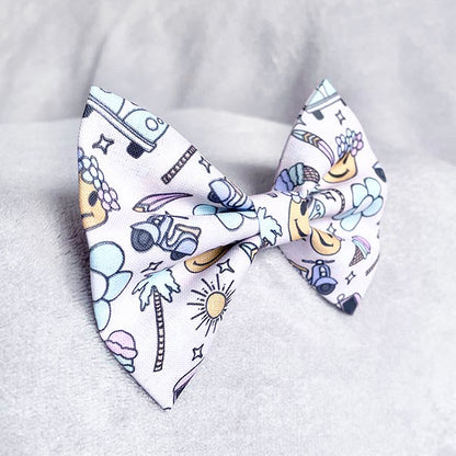 Summer Groove Dog Bow Tie