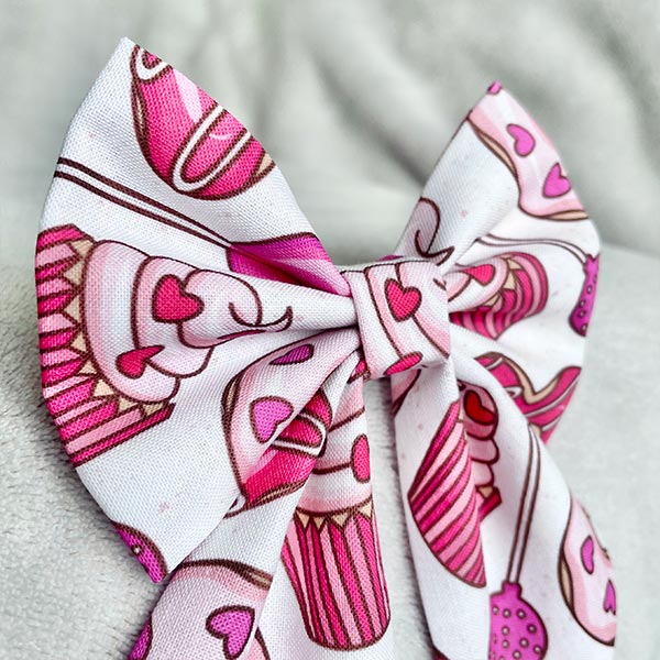 Sweet Love Dog Bow Tie and Sailor Bow