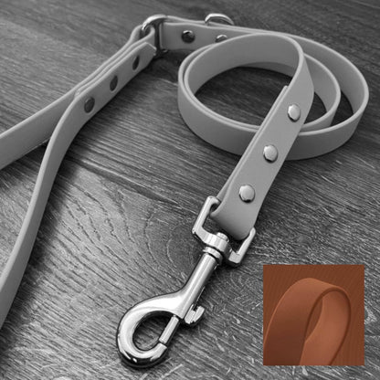 Tan Brown Waterproof Dog Lead