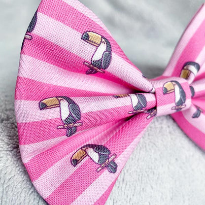 Toucan Do It Dog Bow Tie