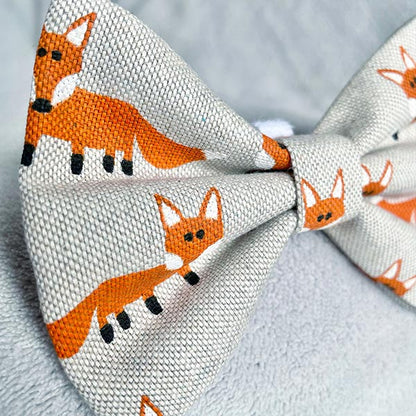 Fabulous Mr Fox Dog Bow Tie