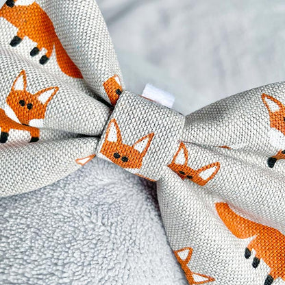 Fabulous Mr Fox Dog Bow Tie