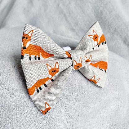 Fabulous Mr Fox Dog Bow Tie