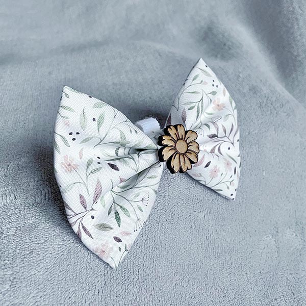 Flora Dog Bow Tie