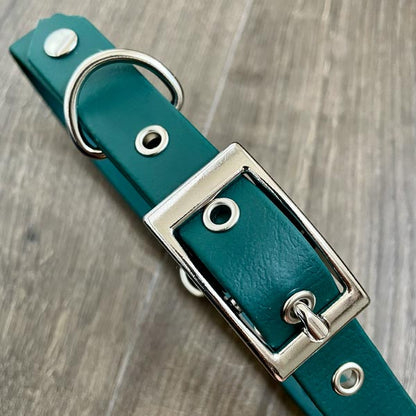 Forest Green Waterproof Dog Collar