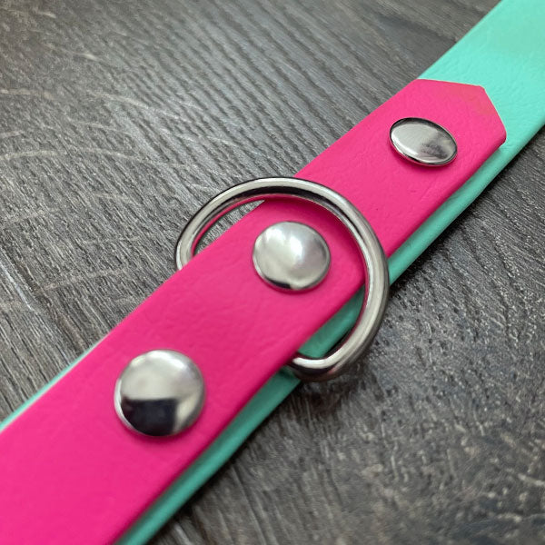 Mint Waterproof Dog Collar