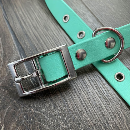 Mint Waterproof Dog Collar