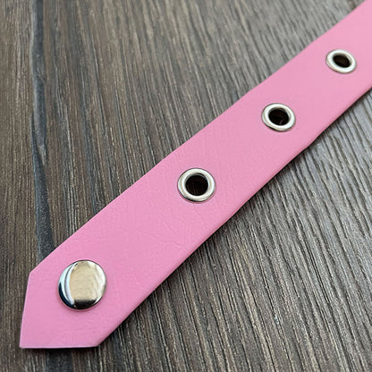 Pastel Pink Waterproof Dog Collar