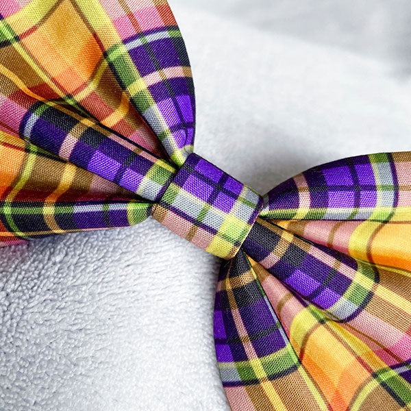 Perfectly Wicked Tartan Dog Bow Tie and Sailor Bow