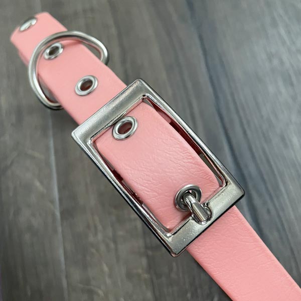 Rose Gold Waterproof Dog Collar