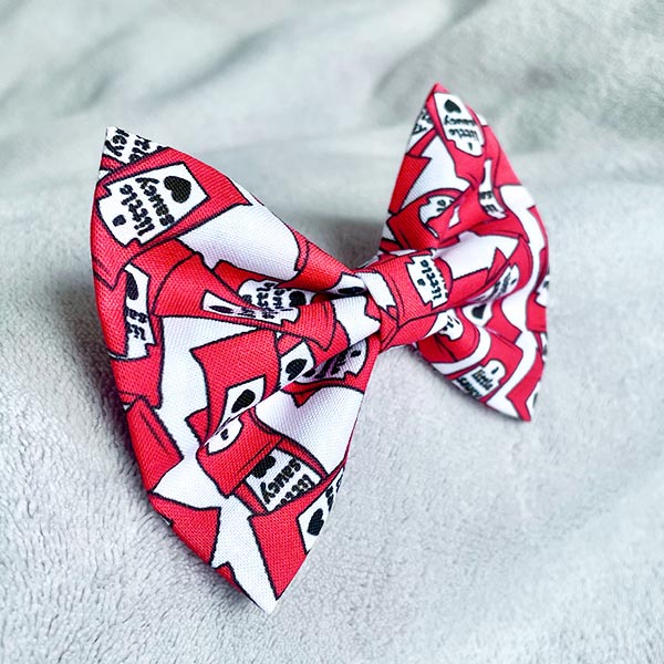 Saucy Love Dog Bow Tie