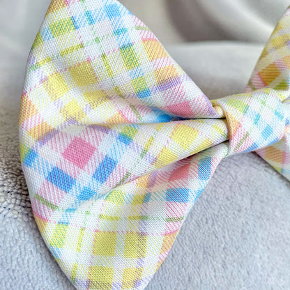 Spring Picnic Dog Bow Tie