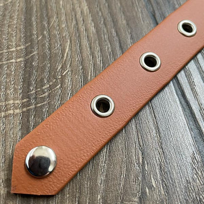 Tan Brown Waterproof Dog Collar