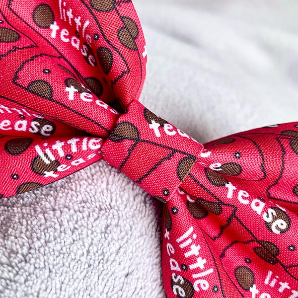 Tease Me Dog Bow Tie