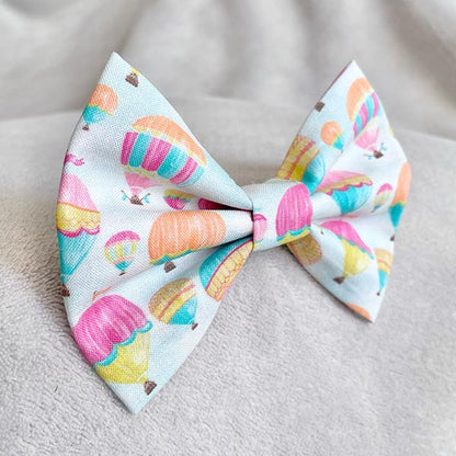 Up Up and Away Dog Bow Tie